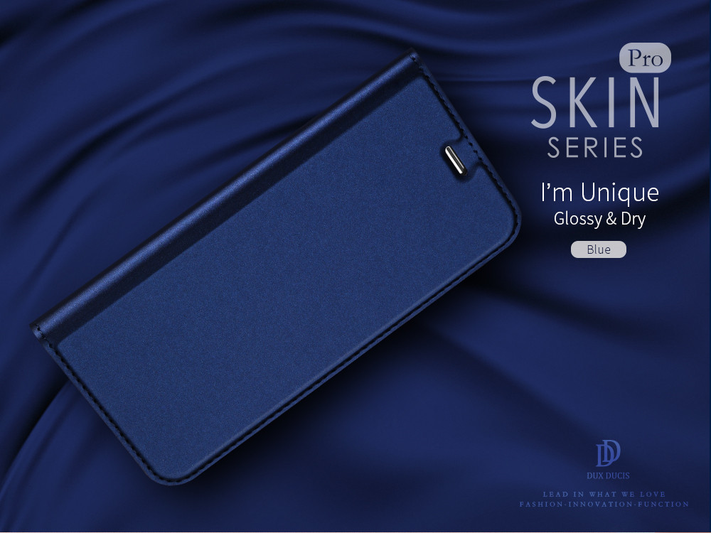 Etui zamykane z klapk i magnesem Dux Ducis Skin Pro czarny Nokia 1.4 / 8