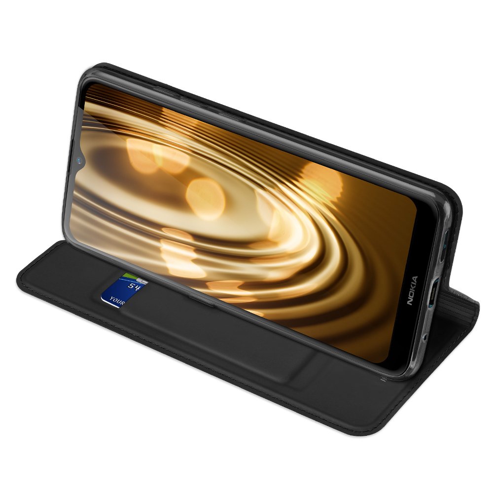 Etui zamykane z klapką i magnesem Dux Ducis Skin Pro czarny Nokia 2.4 / 3 Etui zamykane z klapką i magnesem Dux Ducis Skin Pro czarny Nokia 2.4 / 3