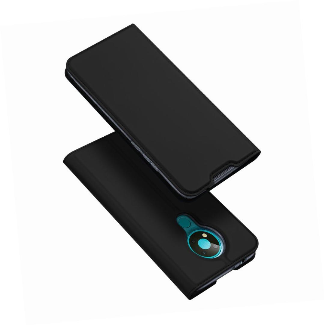 Etui zamykane z klapk� i magnesem Dux Ducis Skin Pro czarny Nokia 3.4