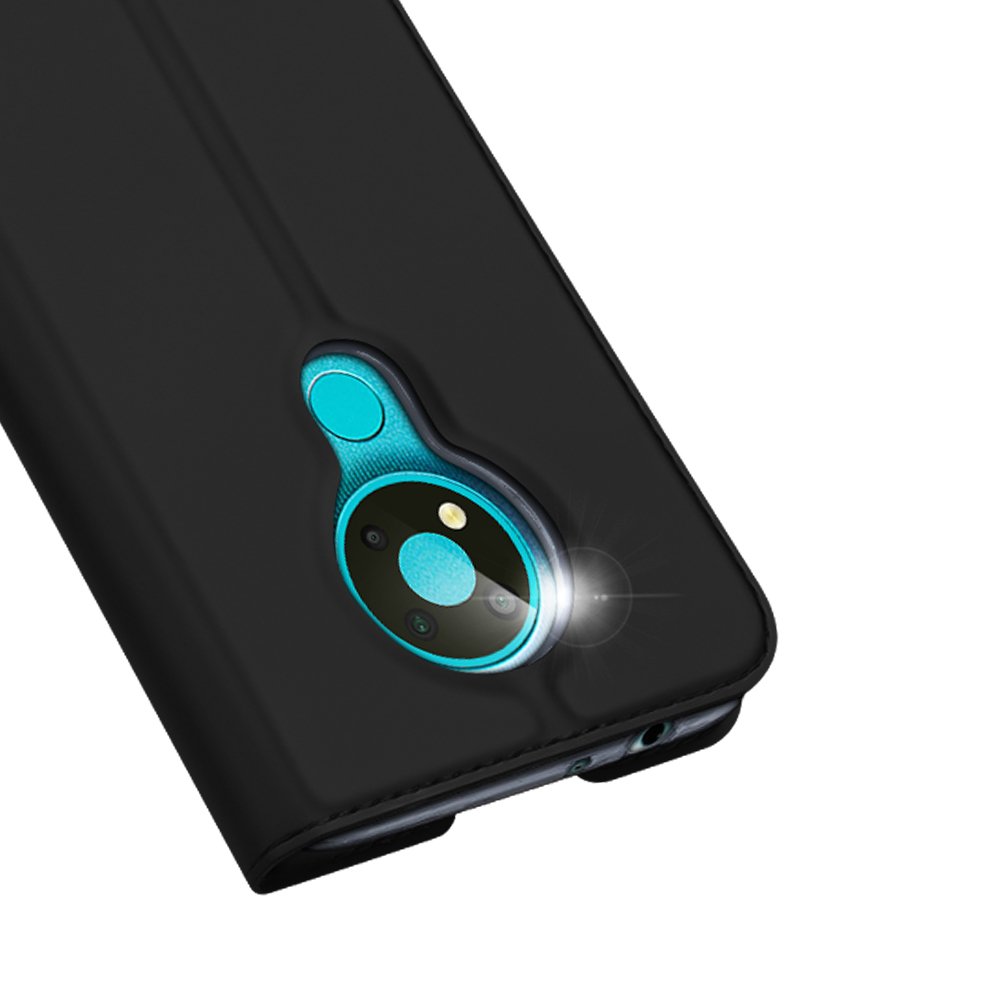Etui zamykane z klapk� i magnesem Dux Ducis Skin Pro czarny Nokia 3.4 / 3
