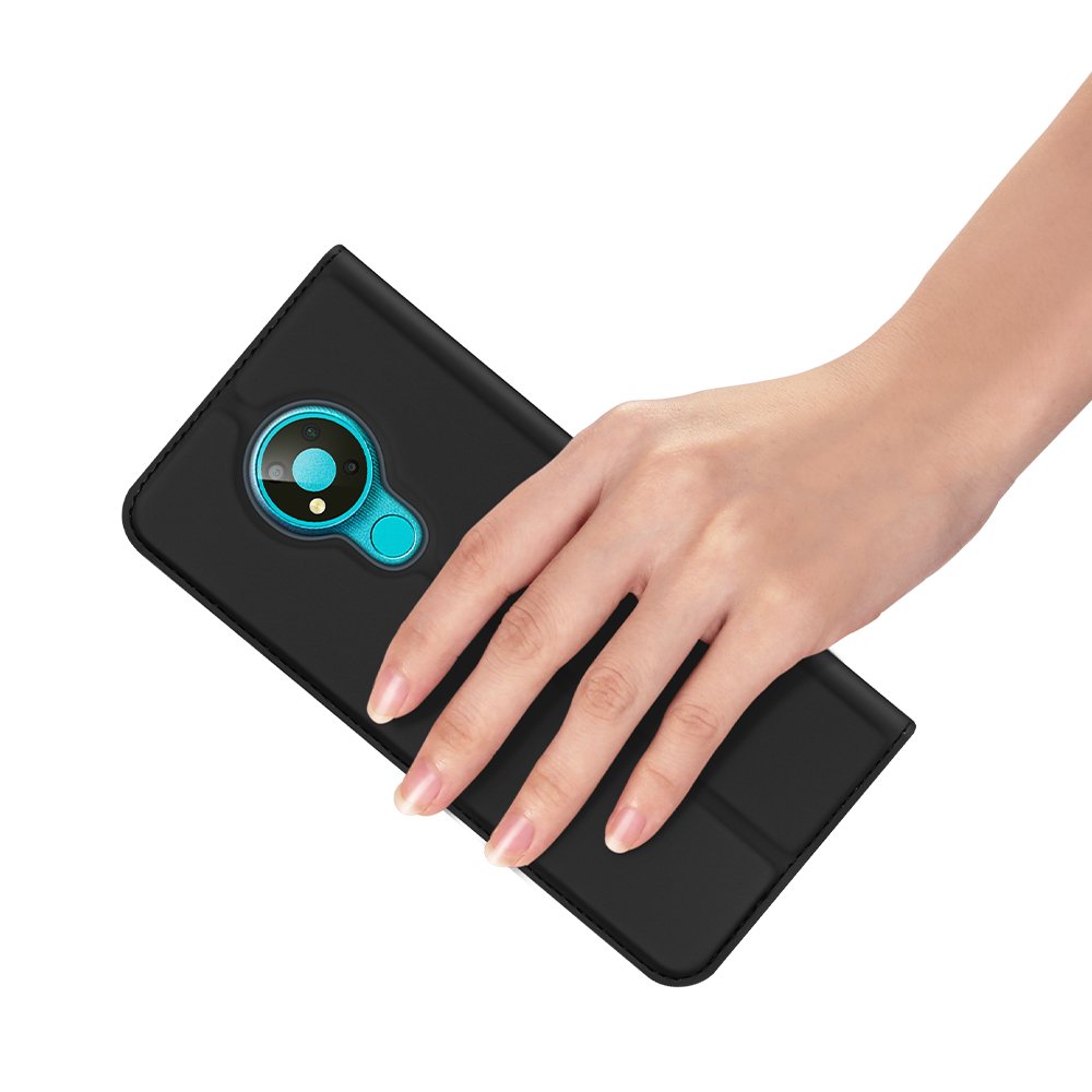 Etui zamykane z klapk� i magnesem Dux Ducis Skin Pro czarny Nokia 3.4 / 7