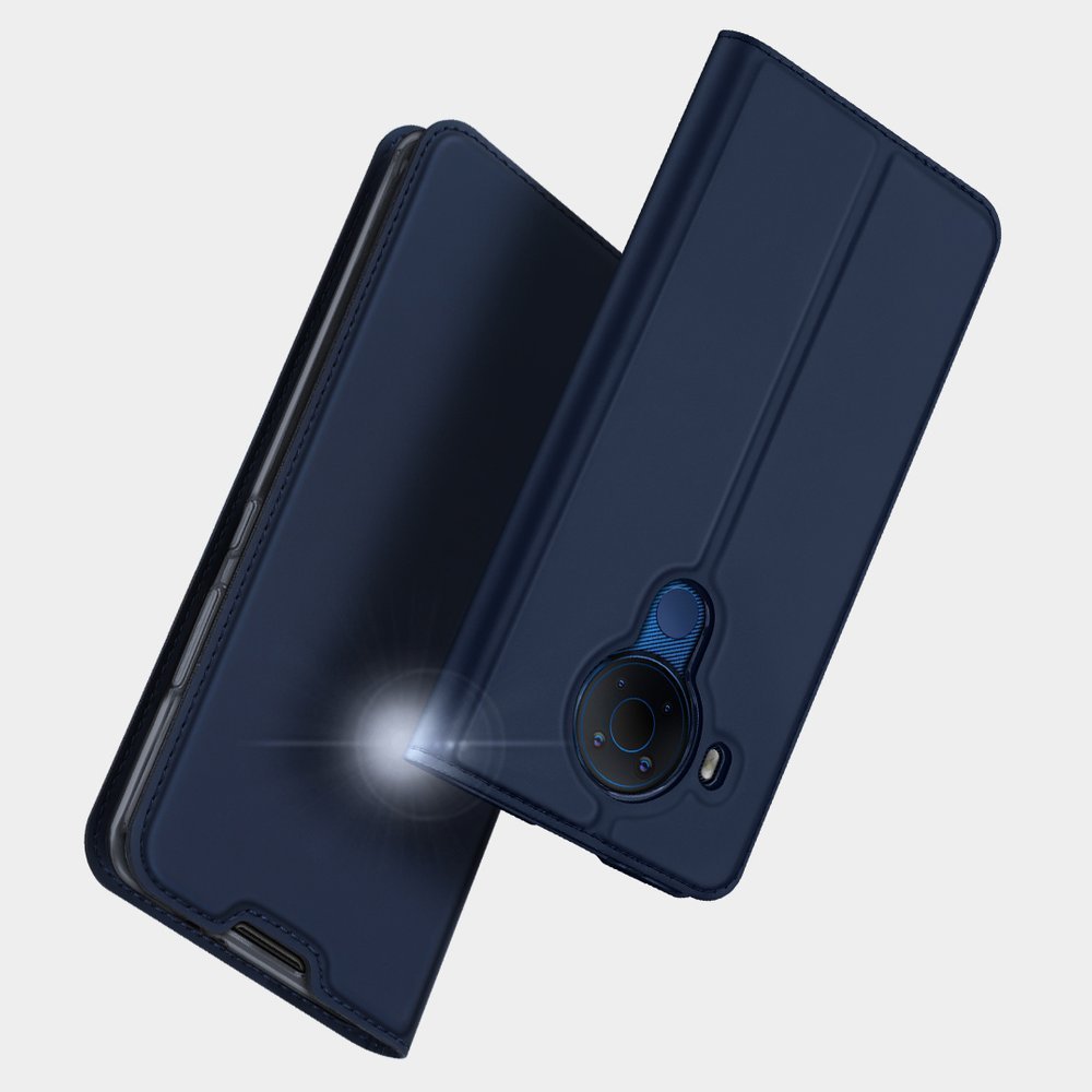 Etui zamykane z klapk� i magnesem Dux Ducis Skin Pro czarny Nokia 5.4 / 11