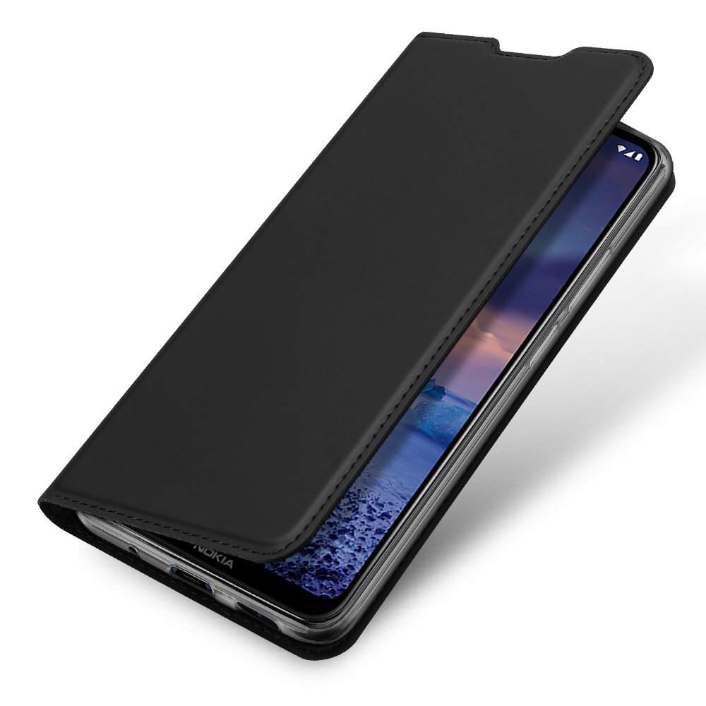 Etui zamykane z klapk� i magnesem Dux Ducis Skin Pro czarny Nokia 5.4 / 4