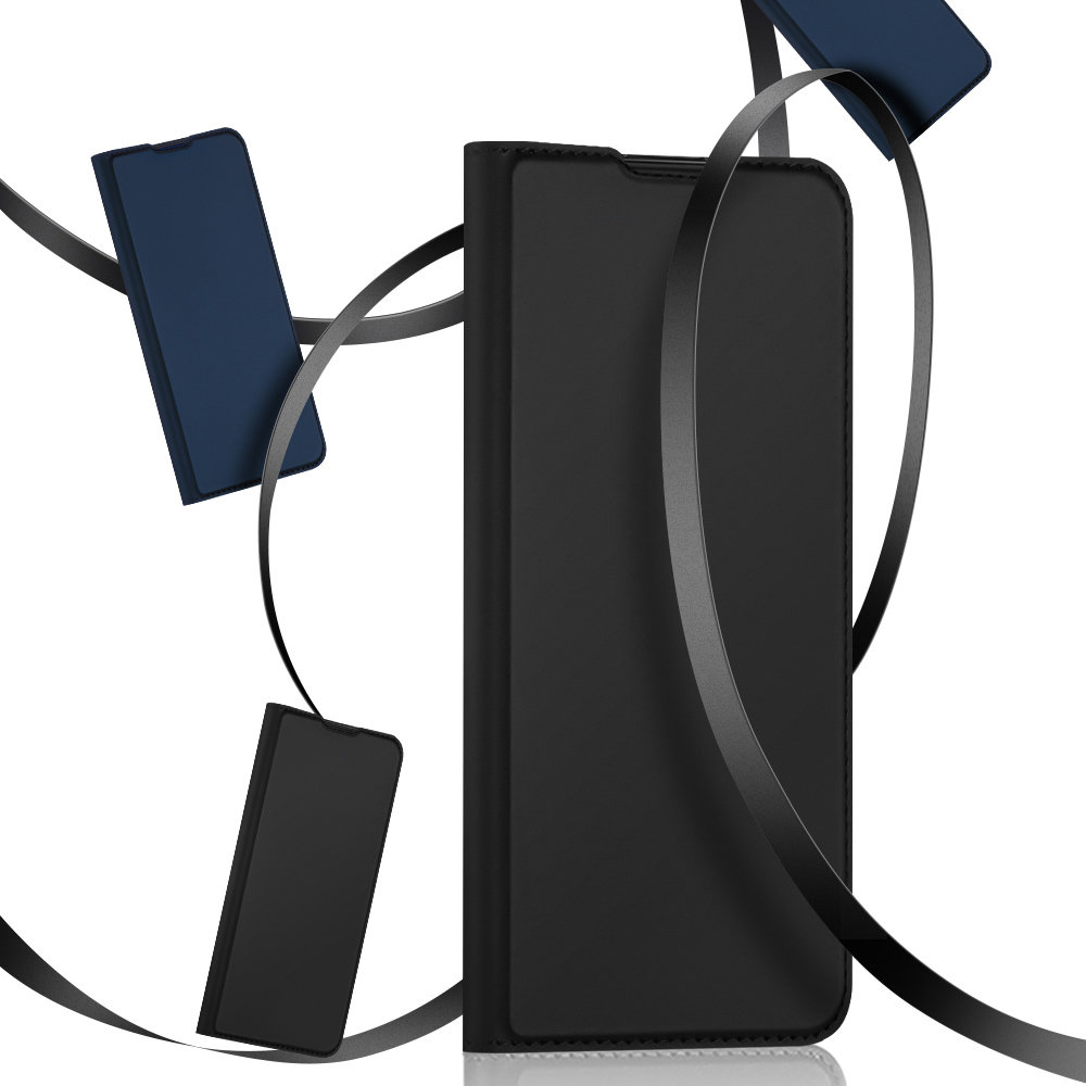 Etui zamykane z klapk� i magnesem Dux Ducis Skin Pro czarny Nokia G21 / 12