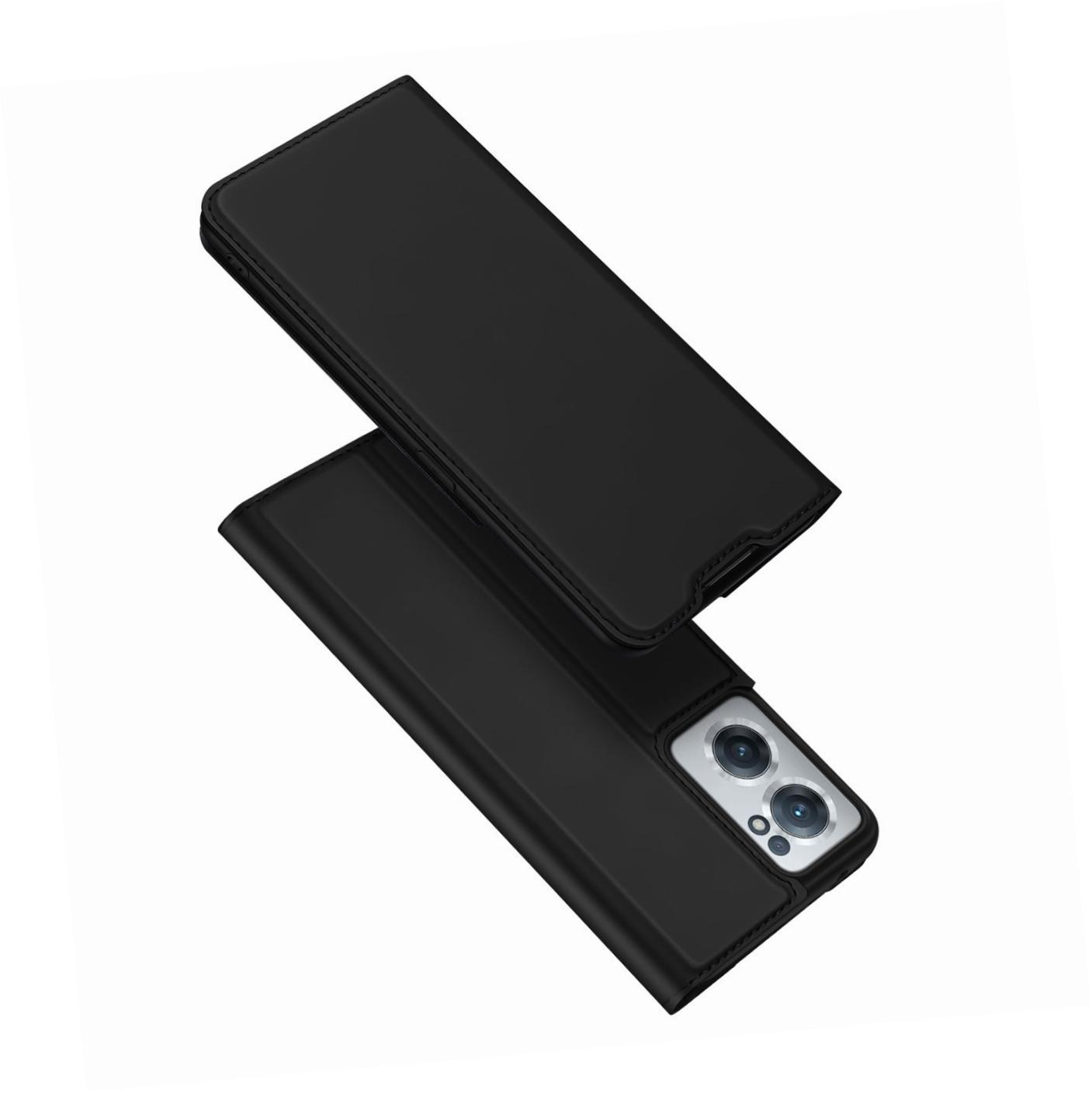 Etui zamykane z klapk� i magnesem Dux Ducis Skin Pro czarny OnePlus Nord CE 2 5G