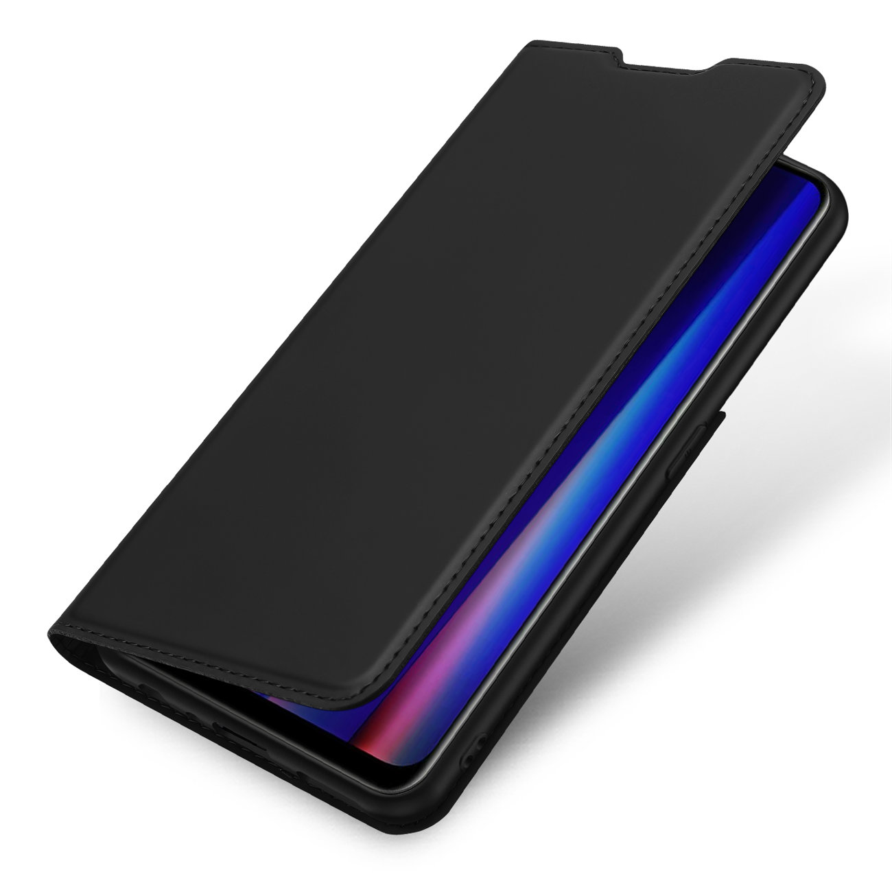 Etui zamykane z klapk� i magnesem Dux Ducis Skin Pro czarny OnePlus Nord CE 2 5G / 6