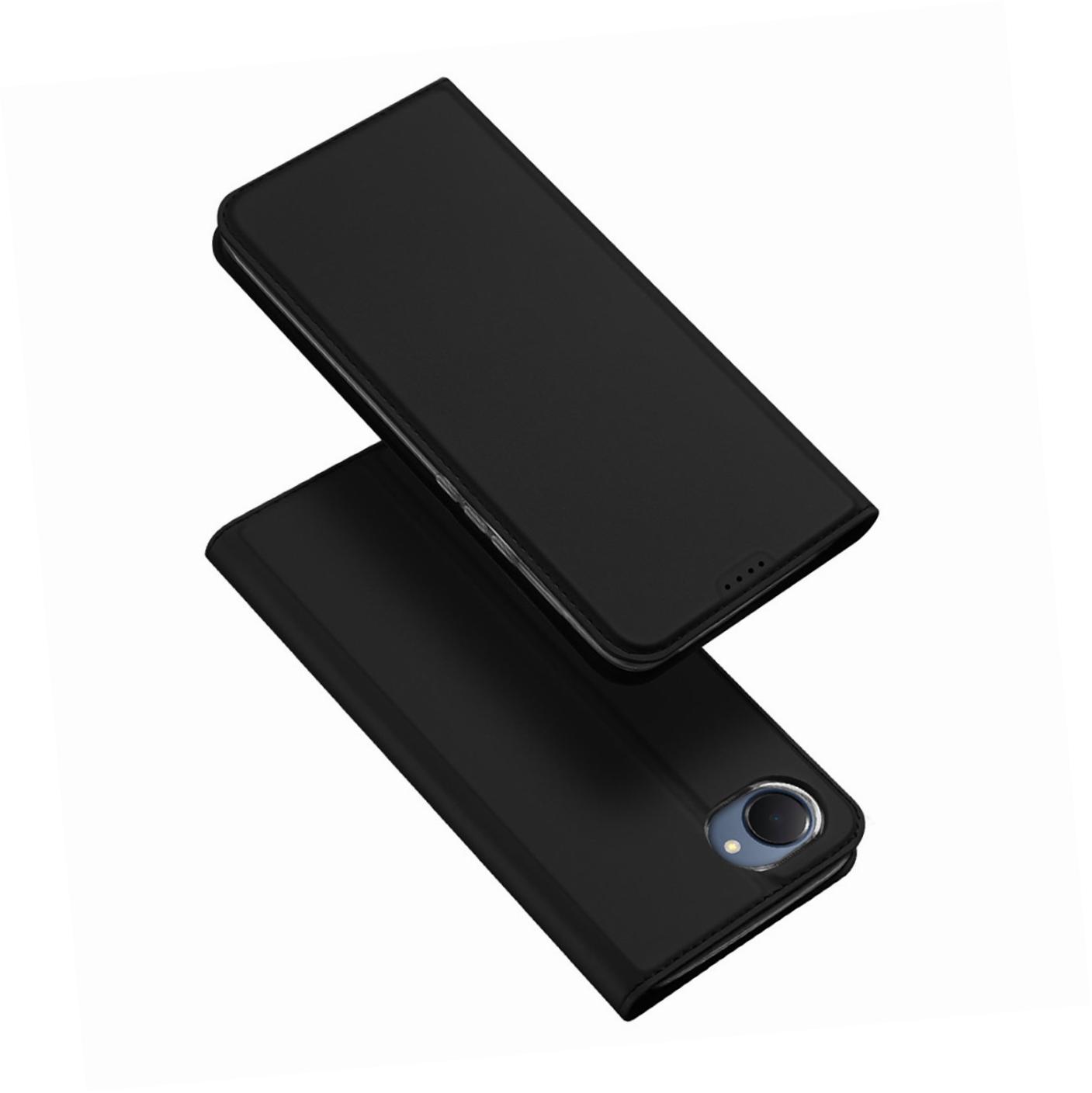 Etui zamykane z klapk� i magnesem Dux Ducis Skin Pro czarny Realme C30