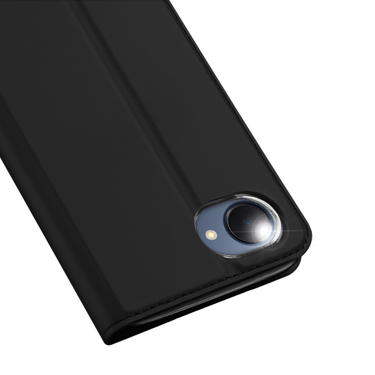 Etui zamykane z klapk� i magnesem Dux Ducis Skin Pro czarny Realme C30 / 3