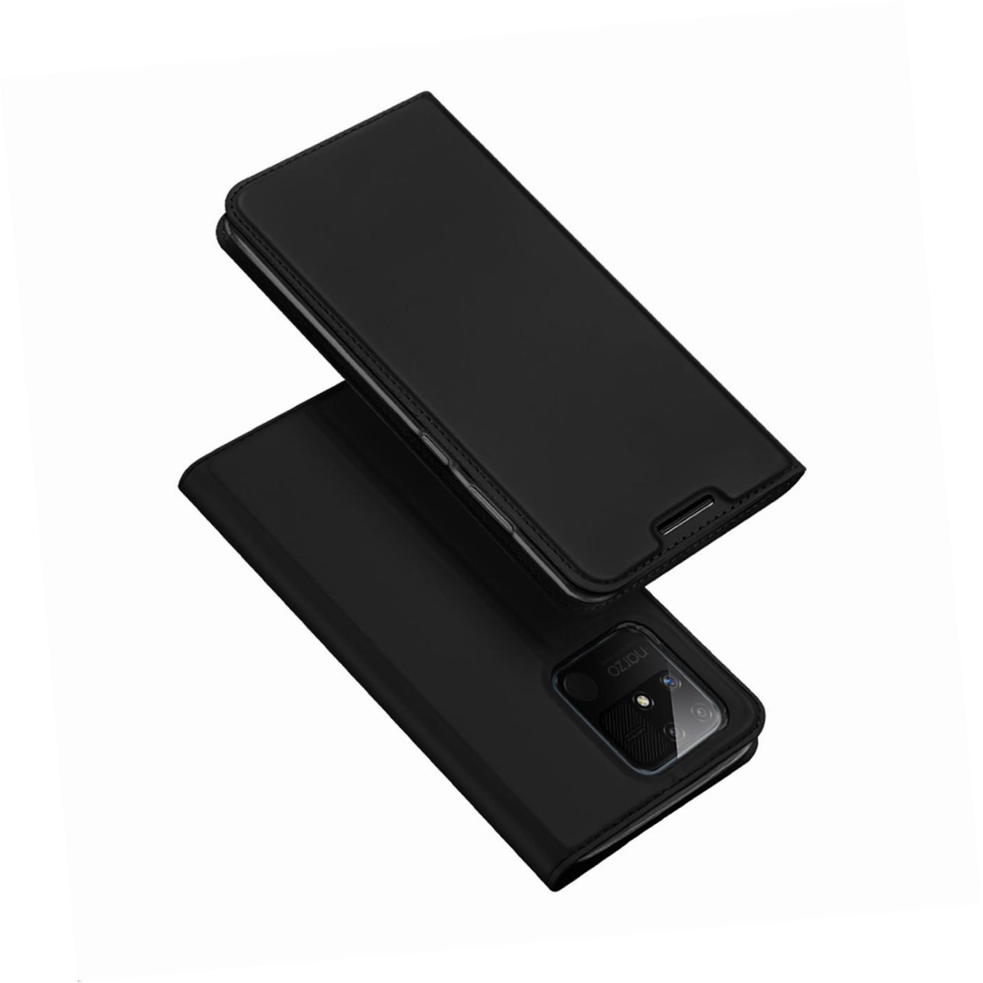 Etui zamykane z klapk� i magnesem Dux Ducis Skin Pro czarny Realme Narzo 50A