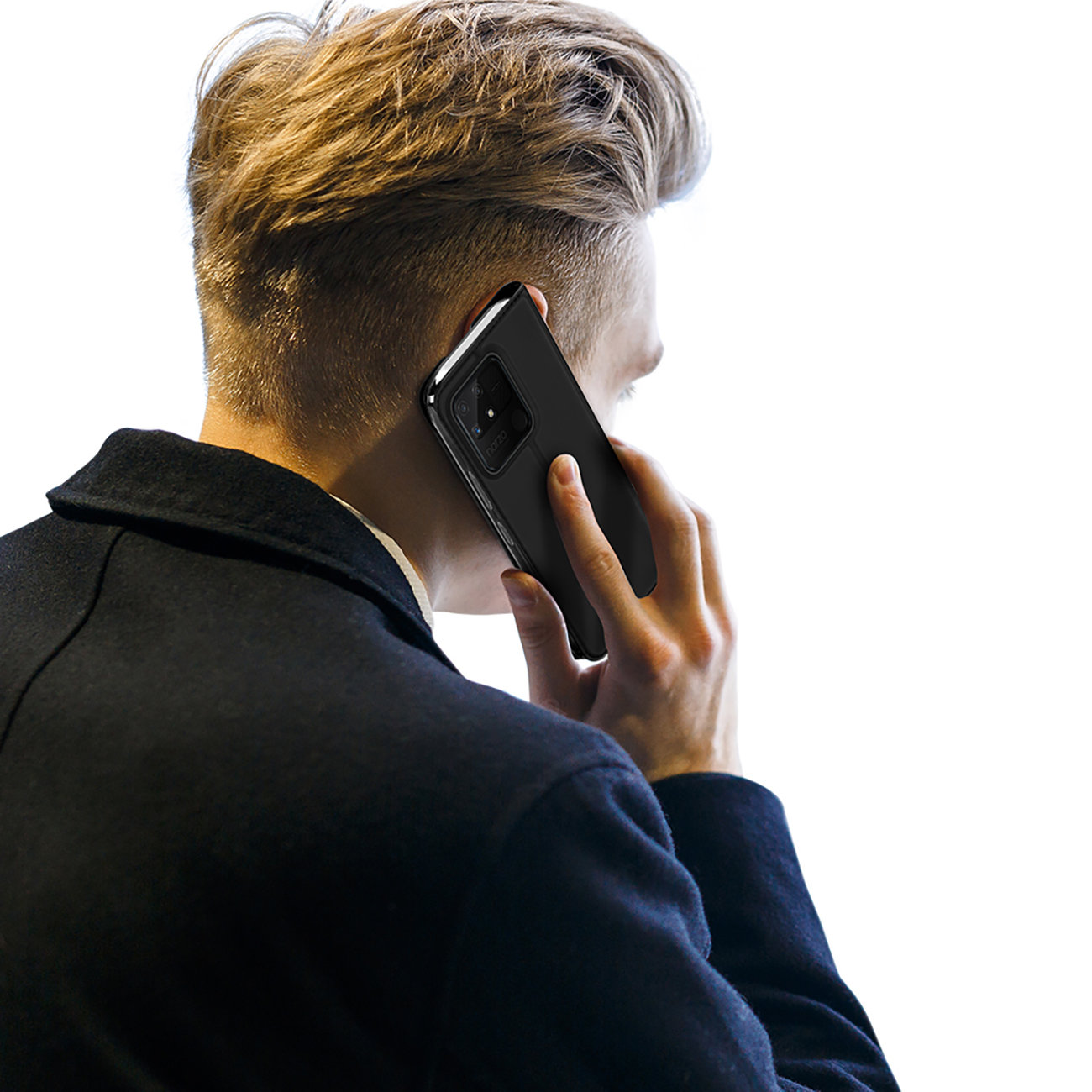 Etui zamykane z klapk� i magnesem Dux Ducis Skin Pro czarny Realme Narzo 50A / 7