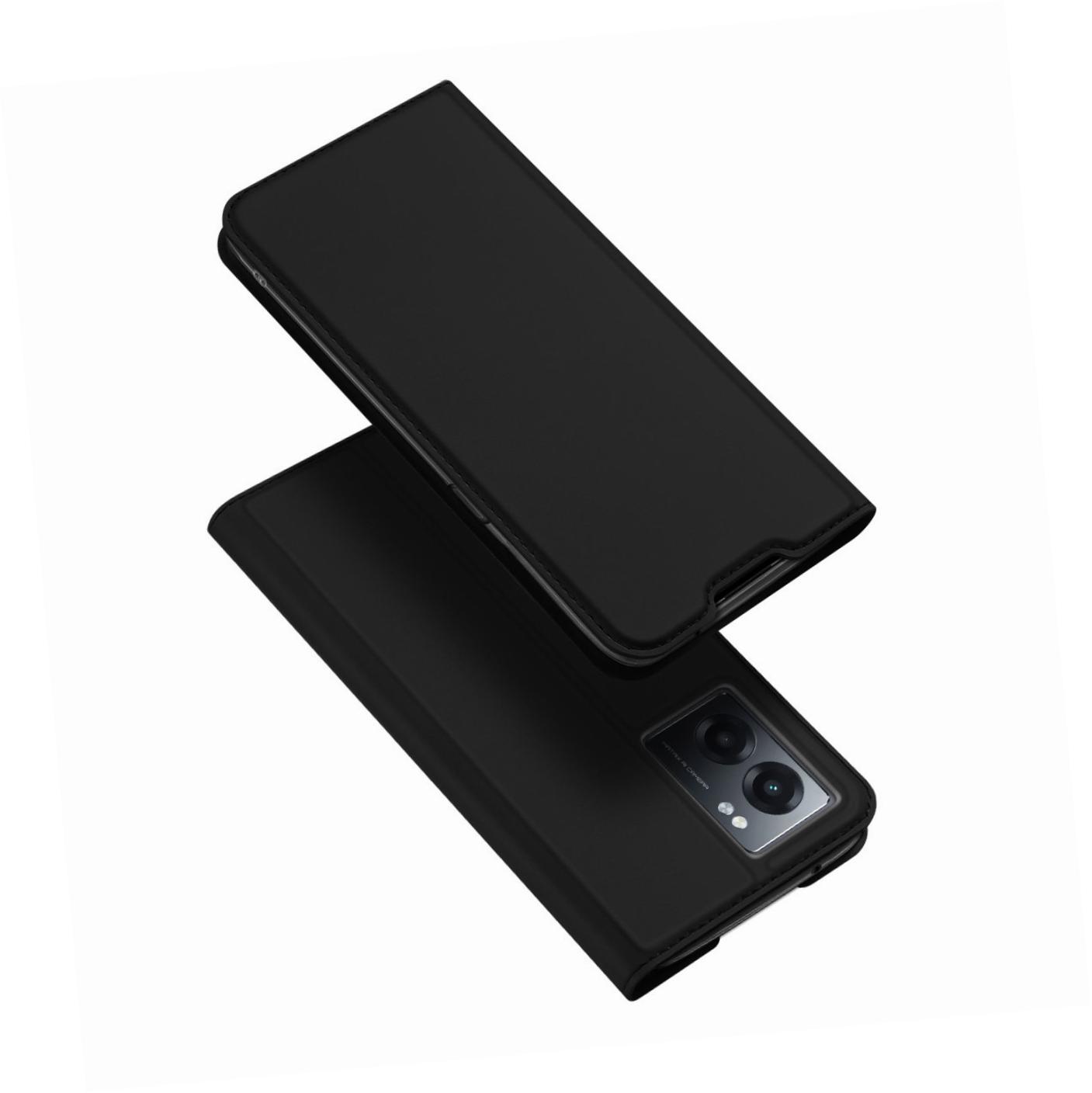 Etui zamykane z klapk� i magnesem Dux Ducis Skin Pro czarny Realme Narzo 50A