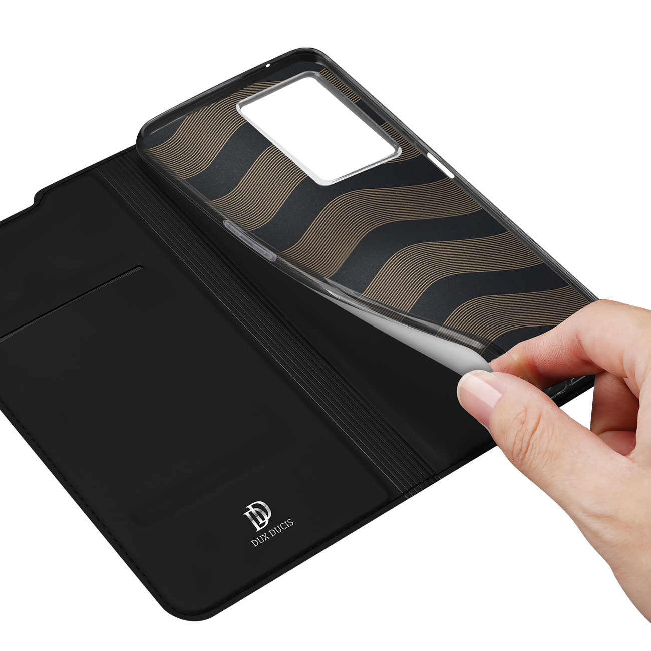 Pokrowiec Dux Ducis Skin Pro czarny Realme Narzo 50A / 8