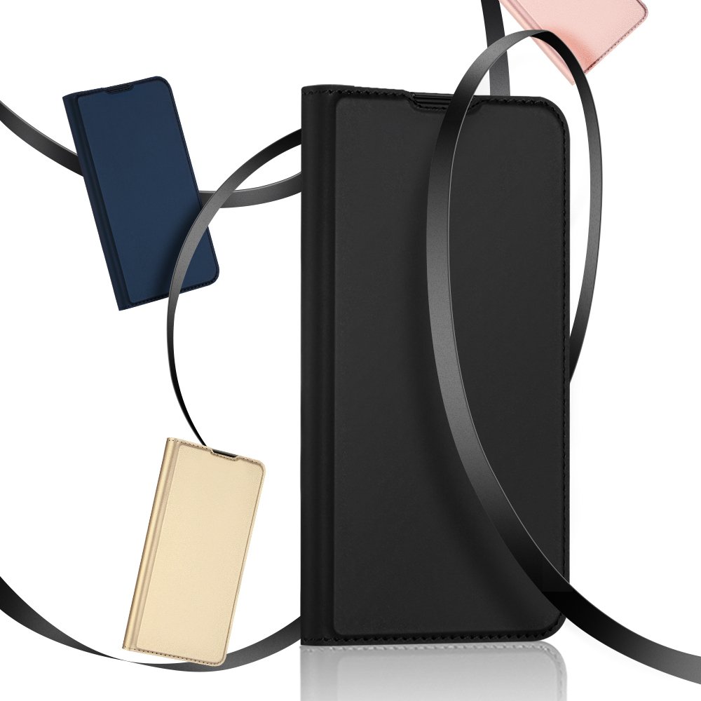 Etui zamykane z klapk� i magnesem Dux Ducis Skin Pro czarny Samsung A32 5G / 12