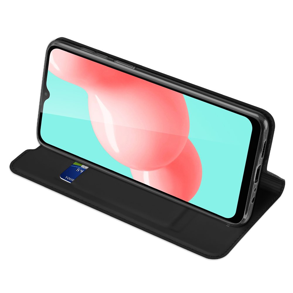 Etui zamykane z klapk� i magnesem Dux Ducis Skin Pro czarny Samsung A32 5G / 5