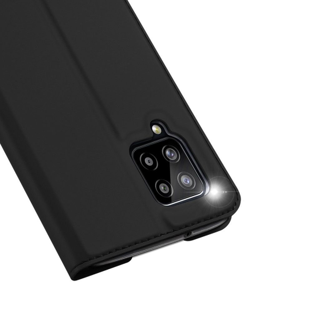 Etui zamykane z klapk i magnesem Dux Ducis Skin Pro czarny Samsung Galaxy A42 5G / 3
