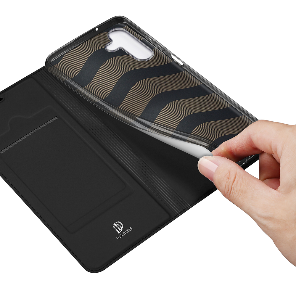 Etui zamykane z klapk� i magnesem Dux Ducis Skin Pro czarny Samsung Galaxy A13 5G / 8