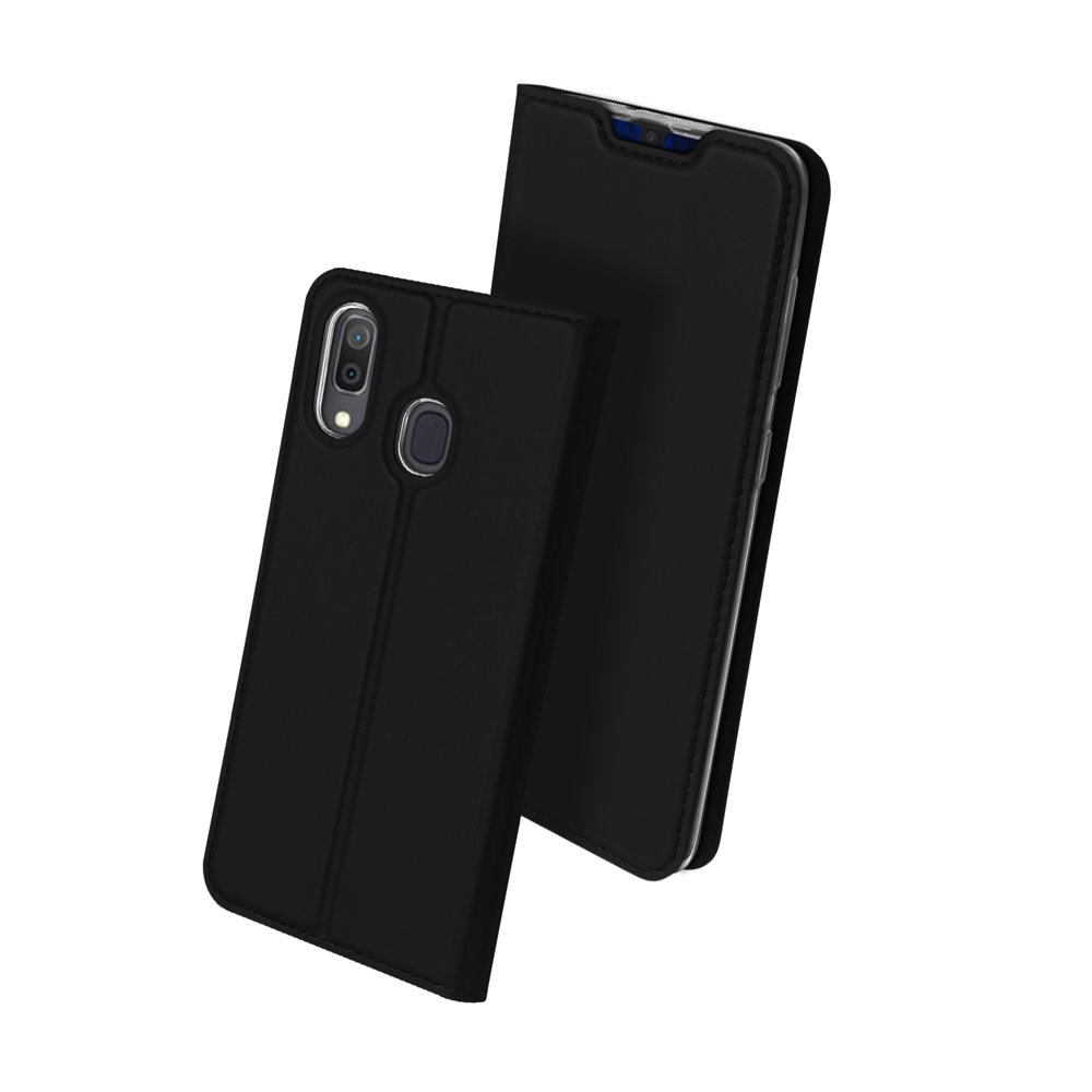 Etui zamykane z klapką i magnesem Dux Ducis Skin Pro czarny Samsung Galaxy A20e / 4 Etui zamykane z klapką i magnesem Dux Ducis Skin Pro czarny Samsung Galaxy A20e / 4