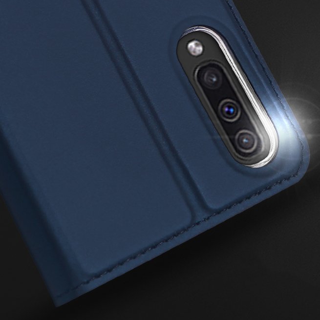 Etui zamykane z klapk i magnesem Dux Ducis Skin Pro czarny Samsung Galaxy A50 / 11