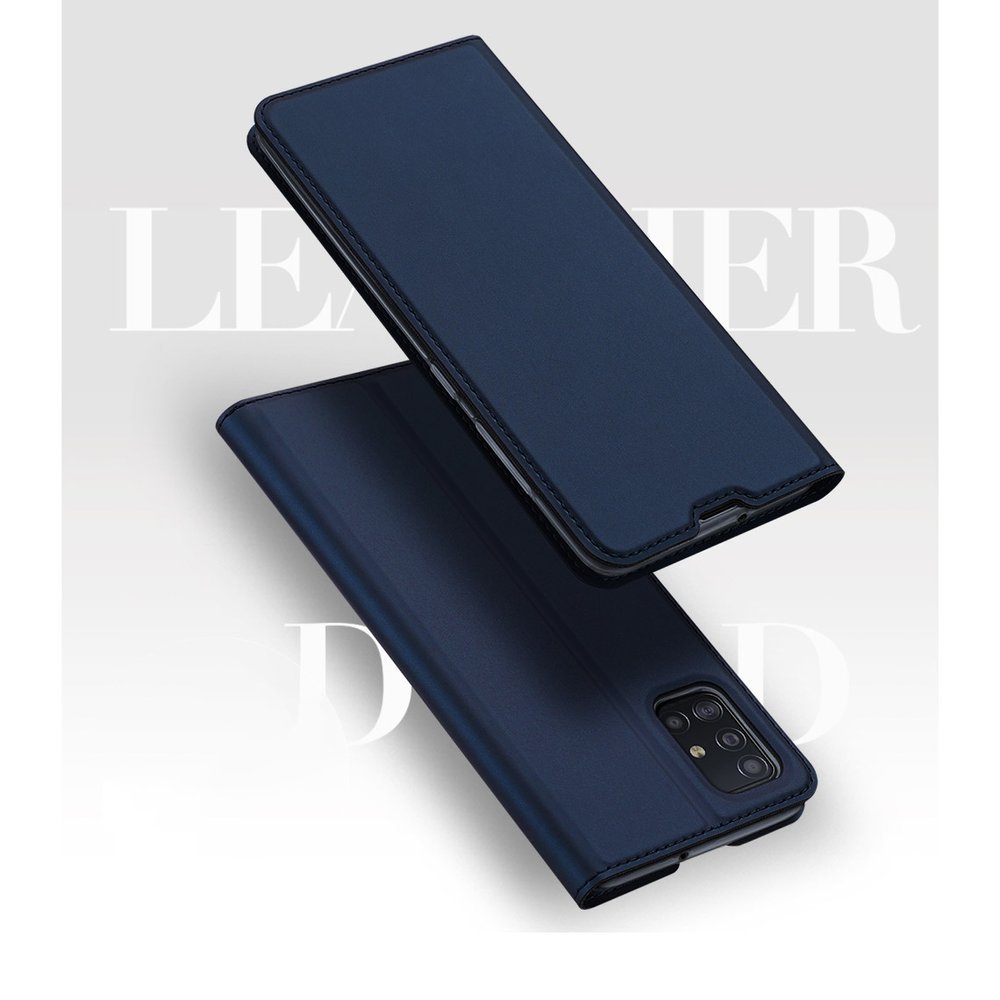 Etui zamykane z klapk i magnesem Dux Ducis Skin Pro czarny Samsung Galaxy A71 / 6