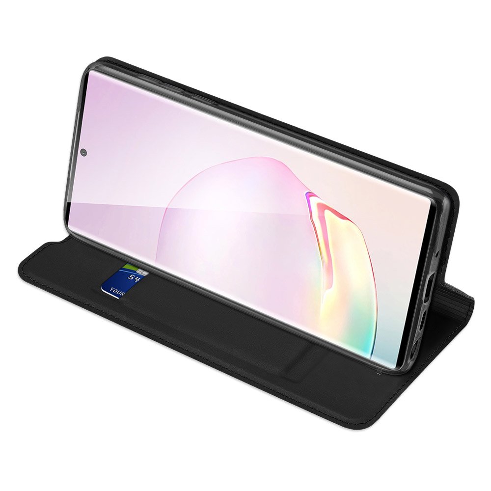 Etui zamykane z klapk� i magnesem Dux Ducis Skin Pro czarny Samsung Galaxy Note 20 / 4