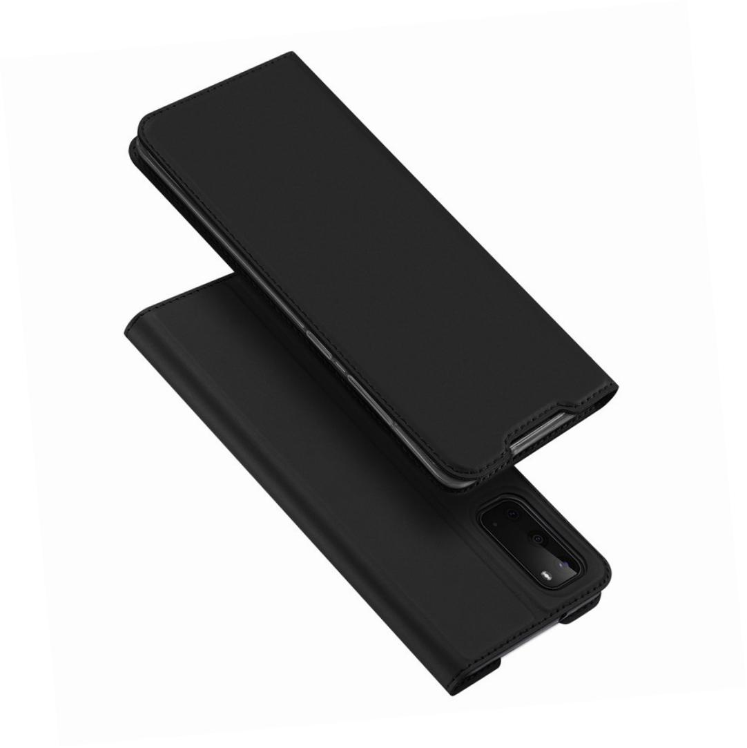 Etui zamykane z klapk� i magnesem Dux Ducis Skin Pro czarny Samsung Galaxy S20