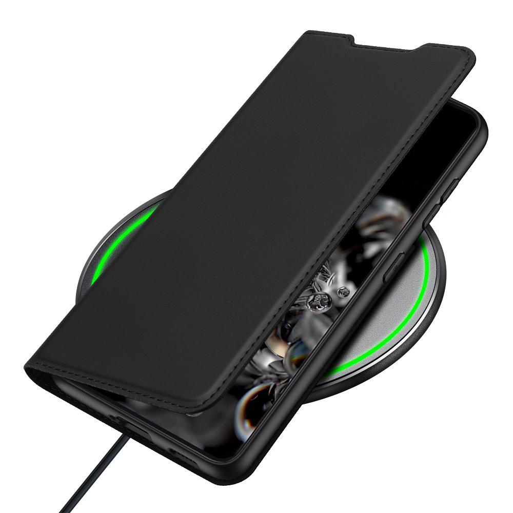 Etui zamykane z klapk� i magnesem Dux Ducis Skin Pro czarny Samsung Galaxy S21 5G / 7