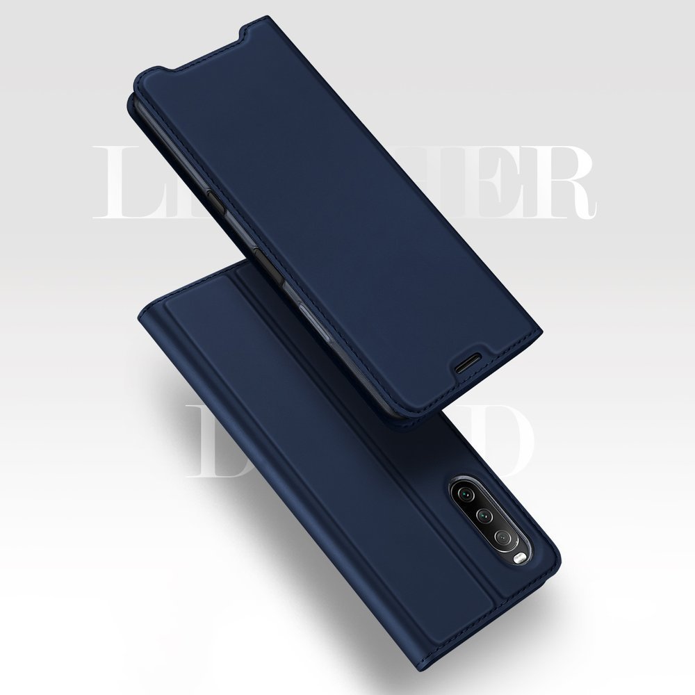 Etui zamykane z klapk i magnesem Dux Ducis Skin Pro czarny Sony Xperia 10 III / 10