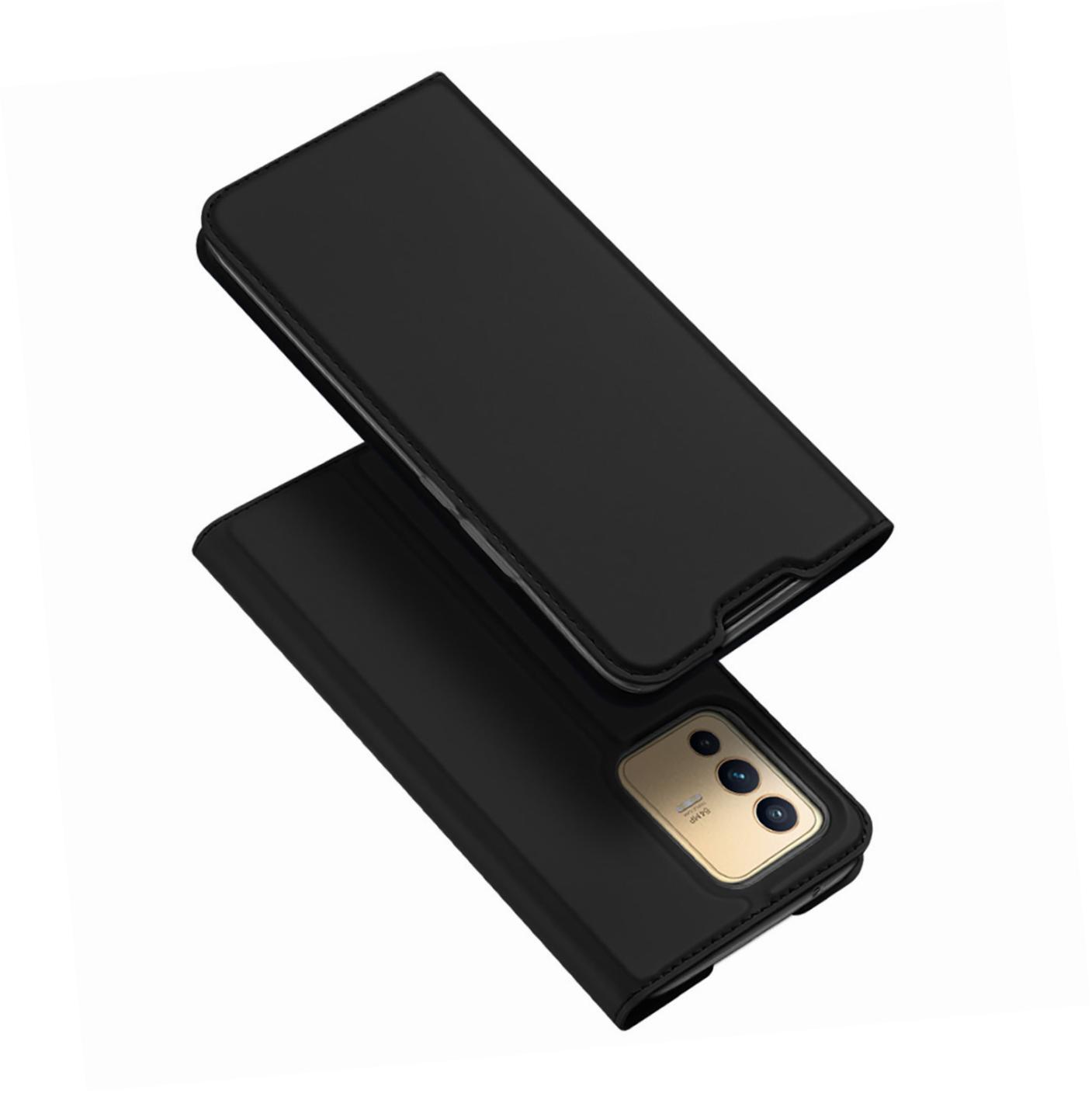 Etui zamykane z klapk� i magnesem Dux Ducis Skin Pro czarny Vivo V23 5G