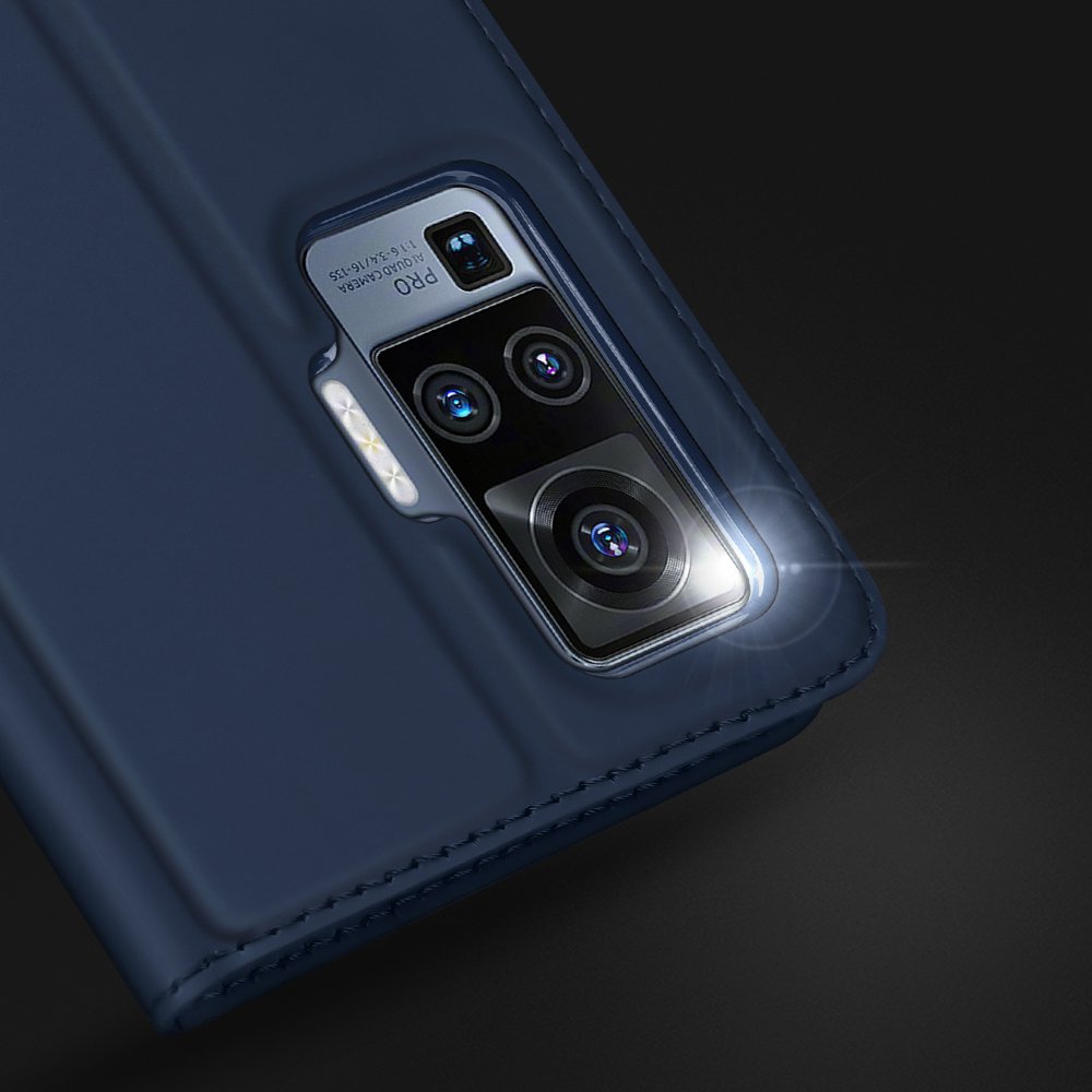 Etui zamykane z klapk� i magnesem Dux Ducis Skin Pro czarny Vivo X51 5G / 12