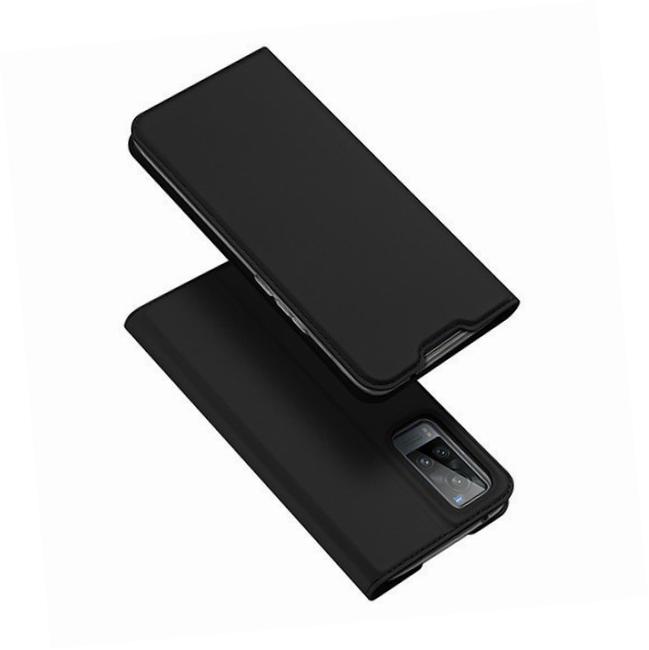 Etui zamykane z klapką i magnesem Dux Ducis Skin Pro czarny Vivo X60 Etui zamykane z klapką i magnesem Dux Ducis Skin Pro czarny Vivo X60