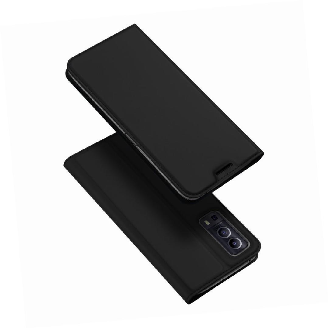 Etui zamykane z klapk� i magnesem Dux Ducis Skin Pro czarny Vivo Y72 5G