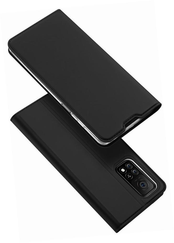 Etui zamykane z klapk� i magnesem Dux Ducis Skin Pro czarny Xiaomi Mi 10T Pro