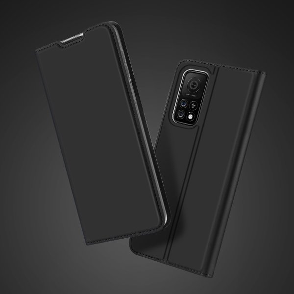 Etui zamykane z klapk� i magnesem Dux Ducis Skin Pro czarny Xiaomi Mi 10T Pro / 10