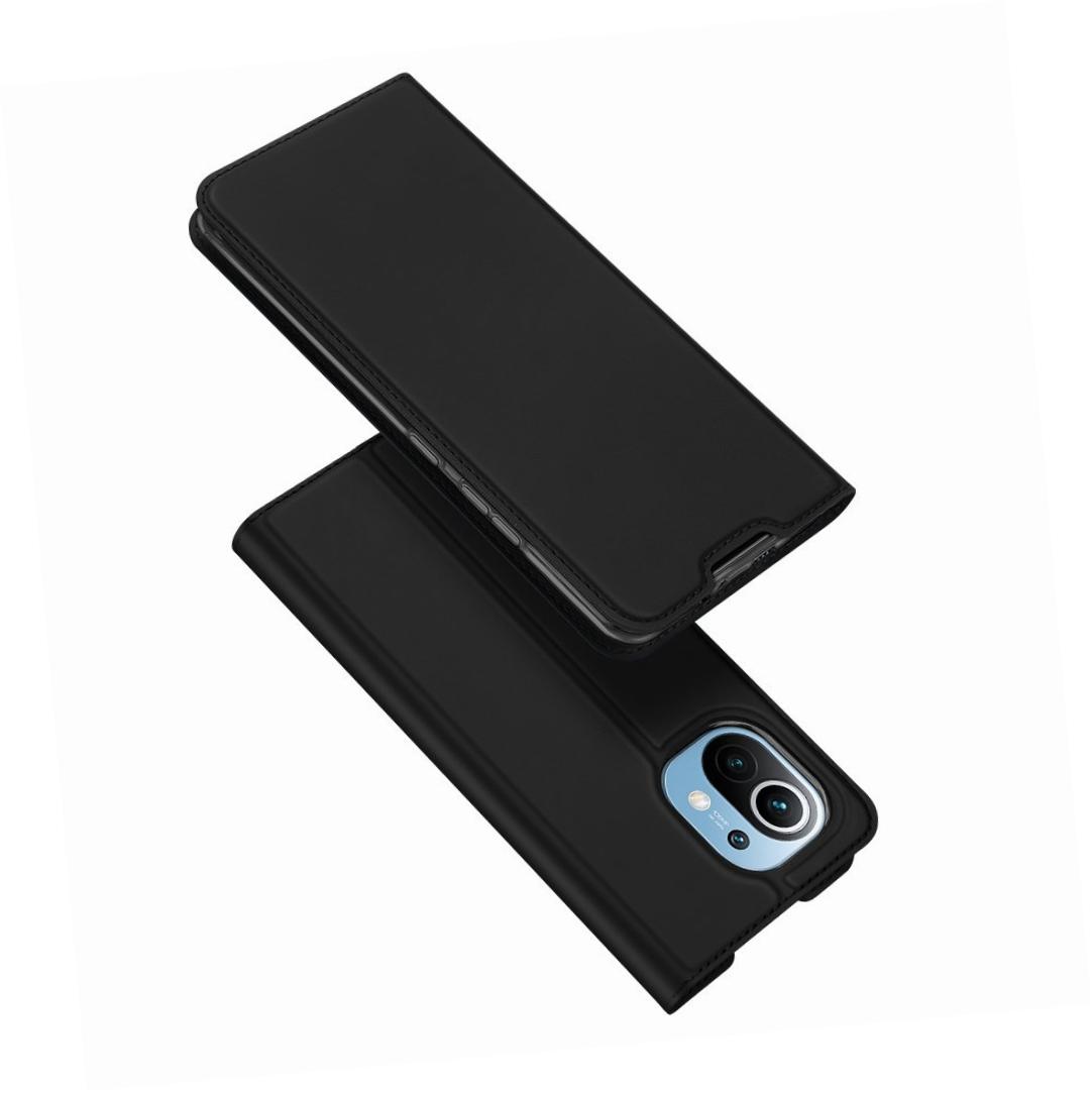 Etui zamykane z klapk� i magnesem Dux Ducis Skin Pro czarny Xiaomi Mi 11