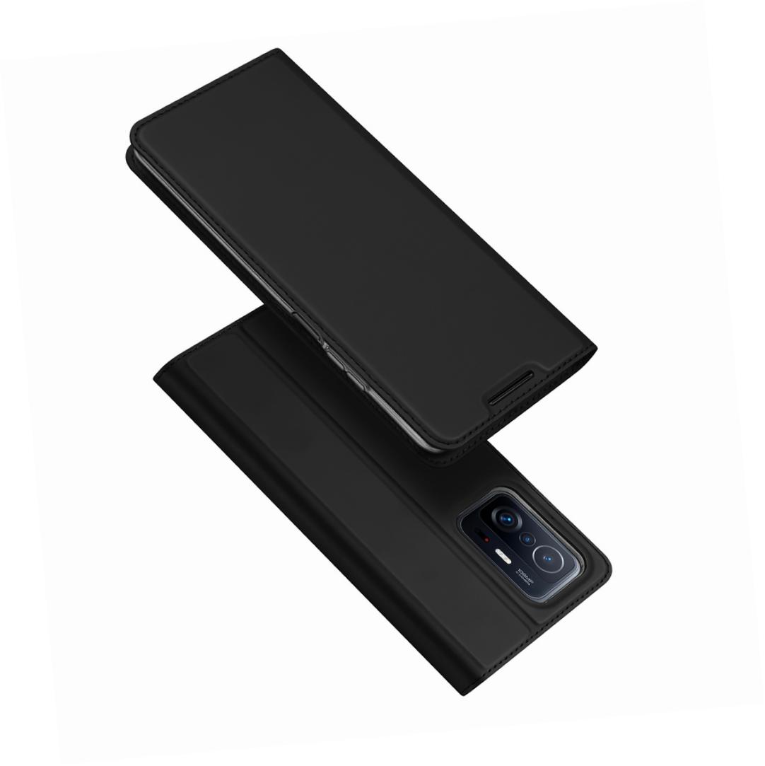 Etui zamykane z klapk� i magnesem Dux Ducis Skin Pro czarny Xiaomi Mi 11T