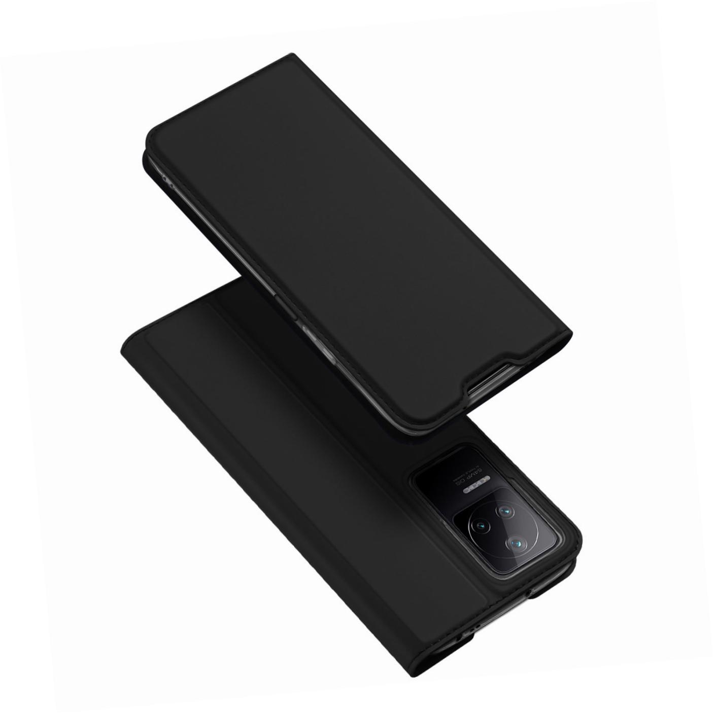 Etui zamykane z klapk� i magnesem Dux Ducis Skin Pro czarny Xiaomi POCO F4 5G