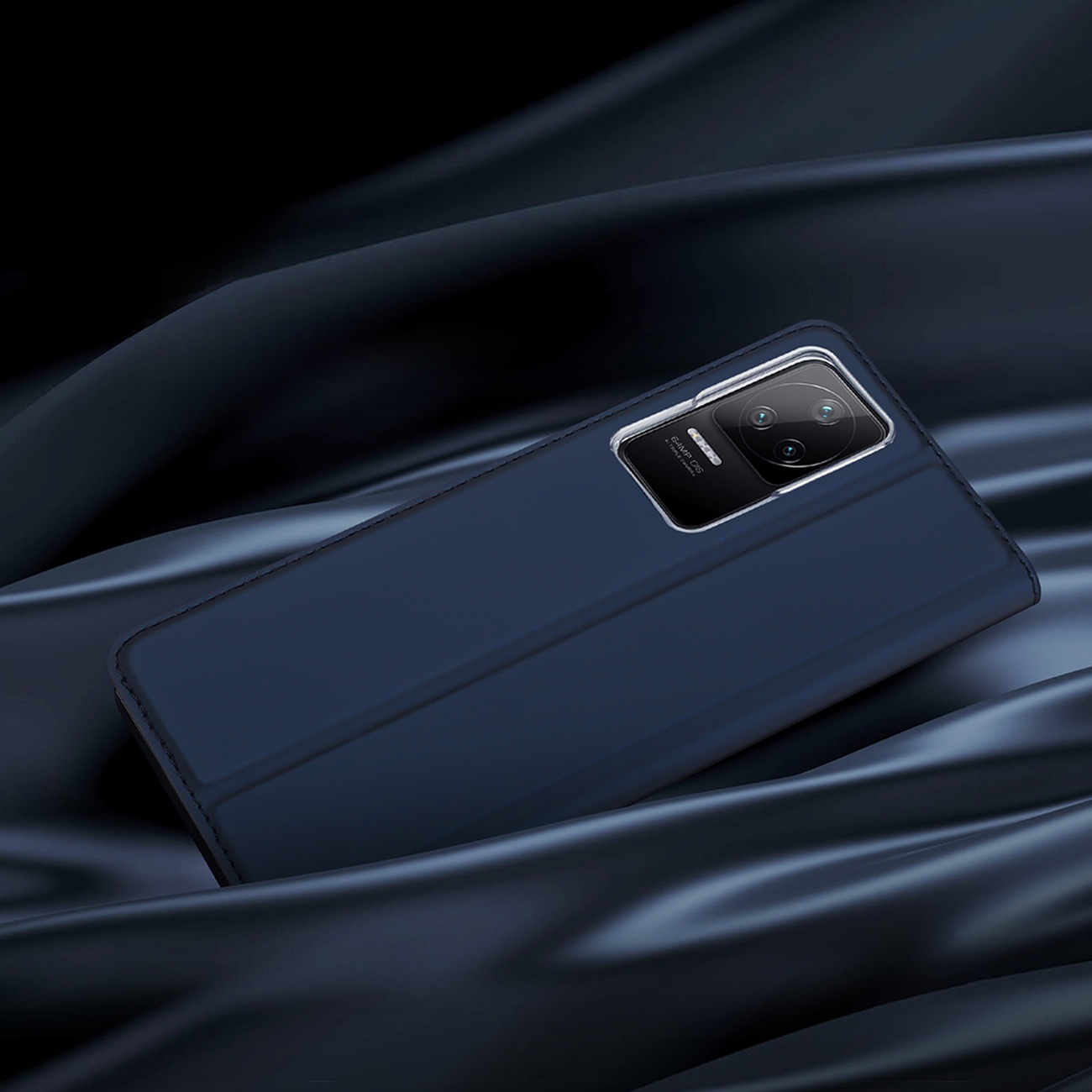 Etui zamykane z klapk� i magnesem Dux Ducis Skin Pro czarny Xiaomi POCO F4 5G / 12