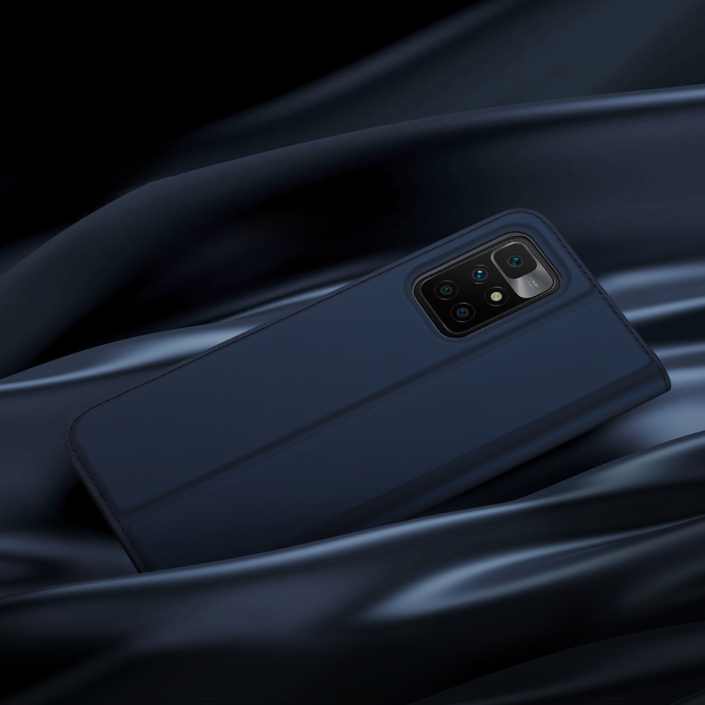 Etui zamykane z klapk� i magnesem Dux Ducis Skin Pro czarny Xiaomi Redmi 10 / 11