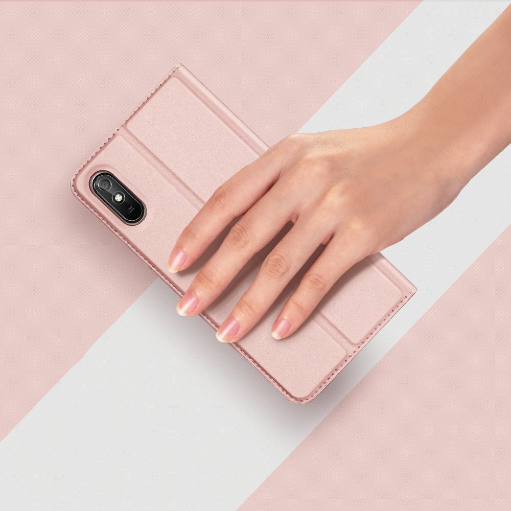 Etui zamykane z klapk� i magnesem Dux Ducis Skin Pro czarny Xiaomi Redmi 9A / 12