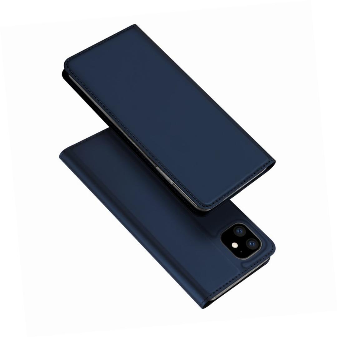 Etui zamykane z klapk� i magnesem Dux Ducis Skin Pro niebieski Apple iPhone 11