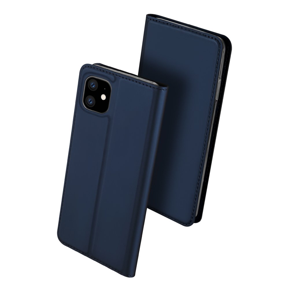 Etui zamykane z klapk� i magnesem Dux Ducis Skin Pro niebieski Apple iPhone 11 / 2