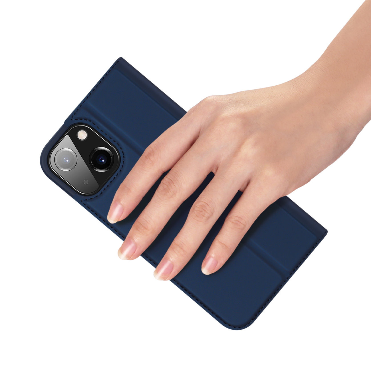 Etui zamykane z klapk i magnesem Dux Ducis Skin Pro niebieski Apple iPhone 14 / 6