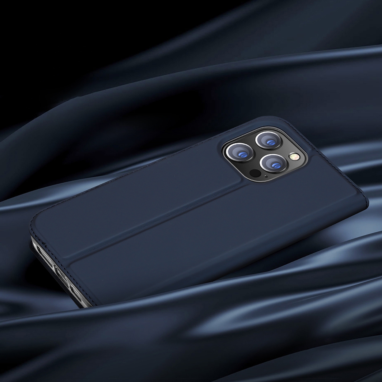 Etui zamykane z klapką i magnesem Dux Ducis Skin Pro niebieski Apple iPhone 14 Pro / 11 Etui zamykane z klapką i magnesem Dux Ducis Skin Pro niebieski Apple iPhone 14 Pro / 11