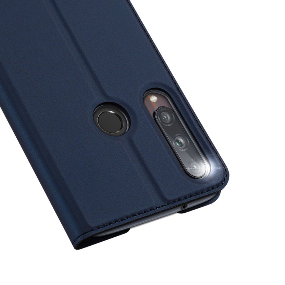 Etui zamykane z klapk i magnesem Dux Ducis Skin Pro niebieski Huawei P40 Lite E / 3
