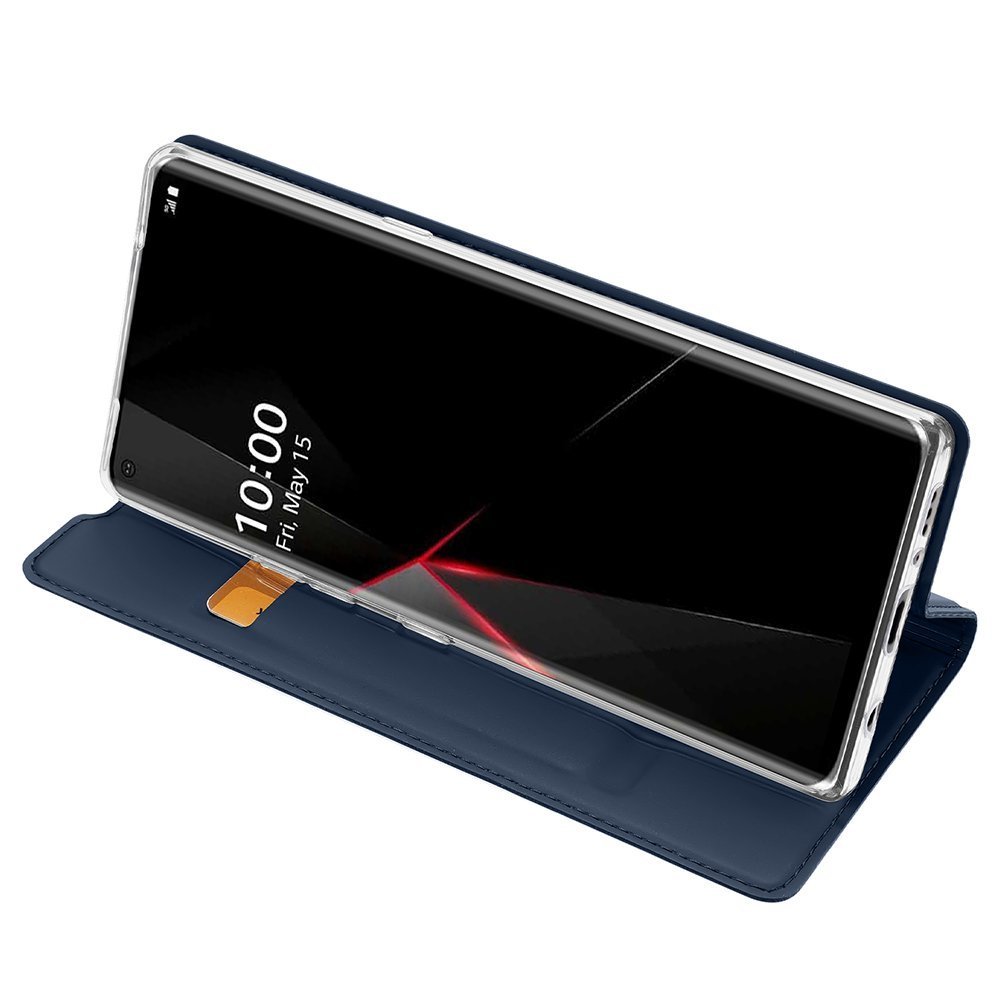 Pokrowiec Dux Ducis Skin Pro niebieski LG Velvet / 6