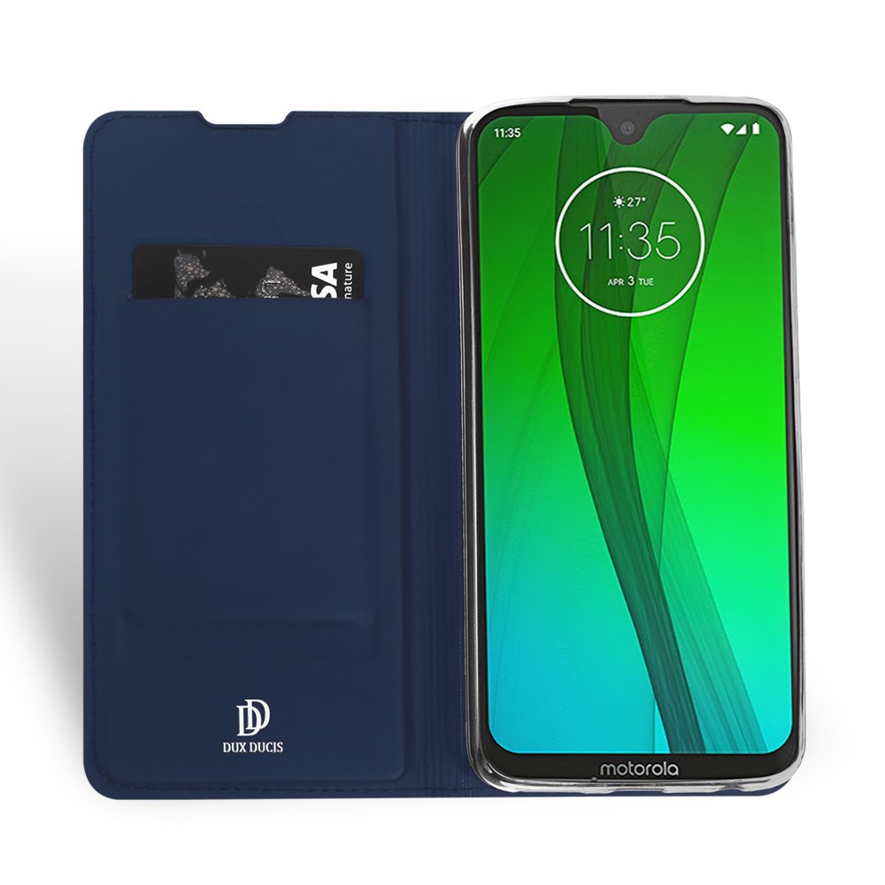 Pokrowiec Dux Ducis Skin Pro niebieski Motorola Moto G7 / 3