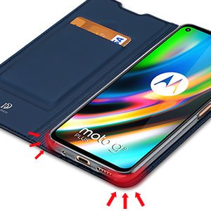 Pokrowiec Dux Ducis Skin Pro niebieski Motorola Moto G9 Plus / 12 Pokrowiec Dux Ducis Skin Pro niebieski Motorola Moto G9 Plus / 12