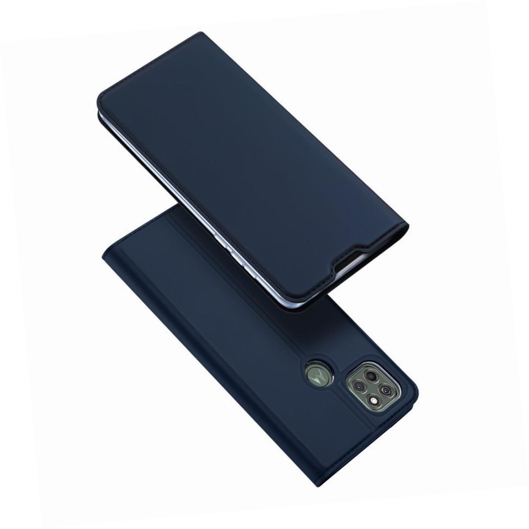 Etui zamykane z klapk i magnesem Dux Ducis Skin Pro niebieski Motorola Moto G9 Power