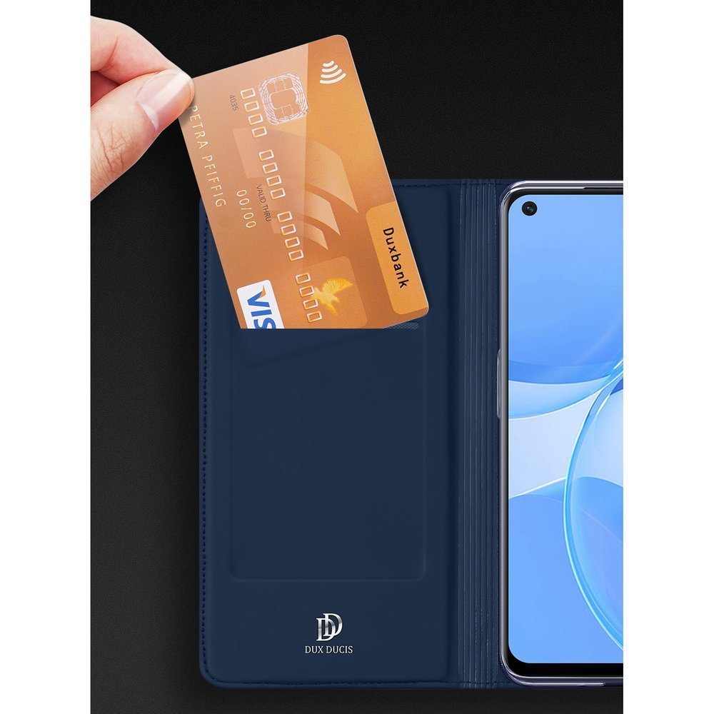 Pokrowiec Dux Ducis Skin Pro niebieski Oppo A53 5G / 12