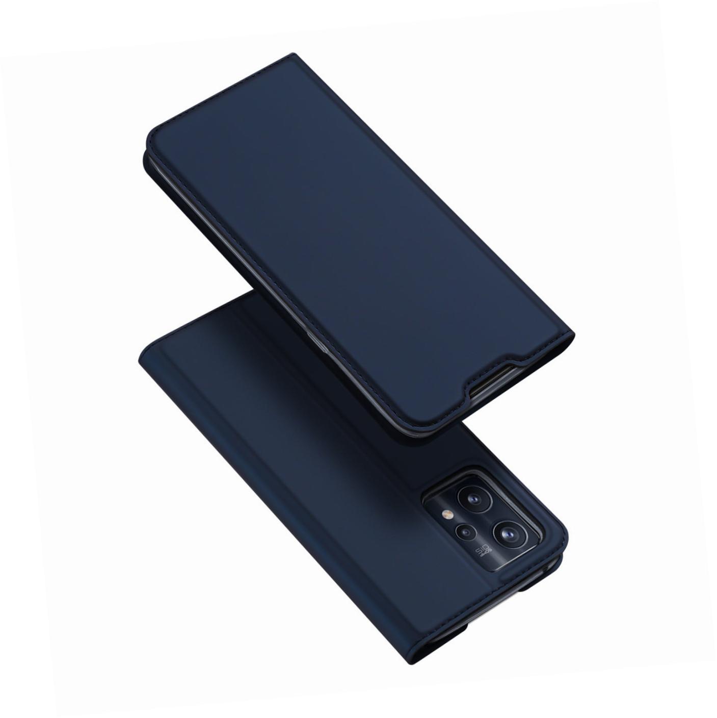 Etui zamykane z klapką i magnesem Dux Ducis Skin Pro niebieski Realme 9 Pro + Etui zamykane z klapką i magnesem Dux Ducis Skin Pro niebieski Realme 9 Pro +